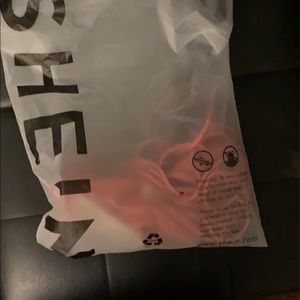 SHEIN open back tank top